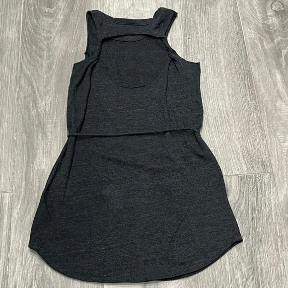 Chaser charcoal gray cut out tank dress - XS - Picture 2 of 4